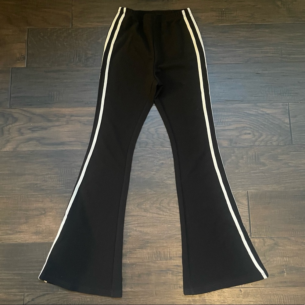 Shein Stripe Flare Leggings Small